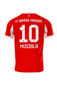 Bayern Munich Jamal Musiala #10 Jalkapallovaatteet Kotipaita 2025-26 Lyhythihainen